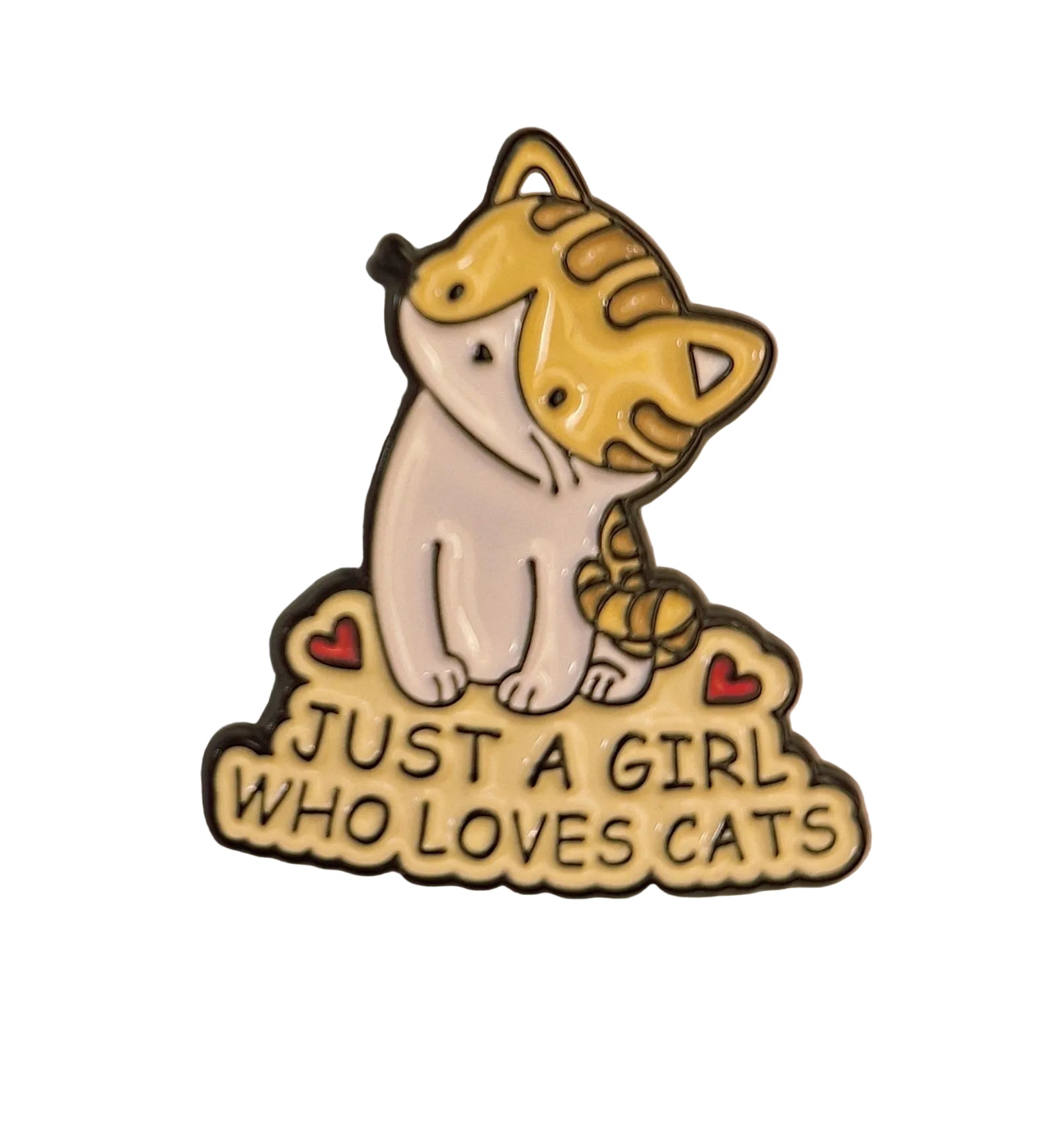 Pin's "just a girl who loves cat" 💗😽🫠