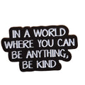 Pin's "dans un monde..."