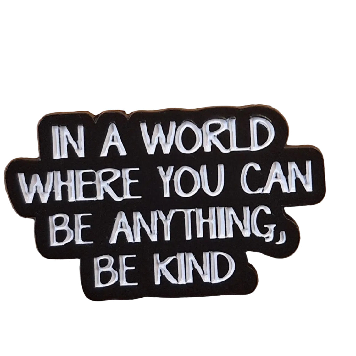 Pin's "dans un monde..."