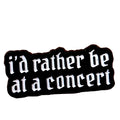 Pin's "i'd rather be..."