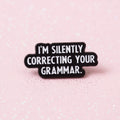 Pin's "I'm silently..."