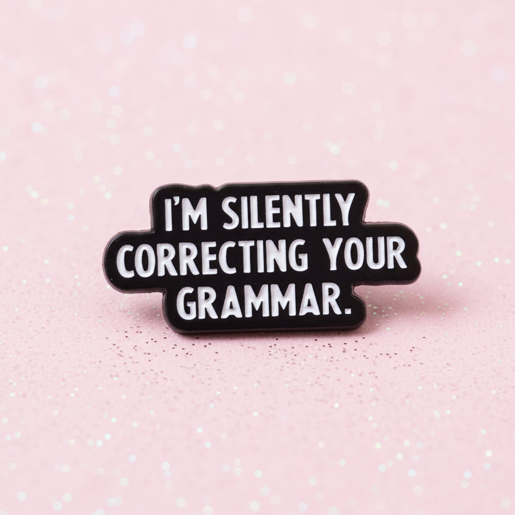 Pin's "I'm silently..."