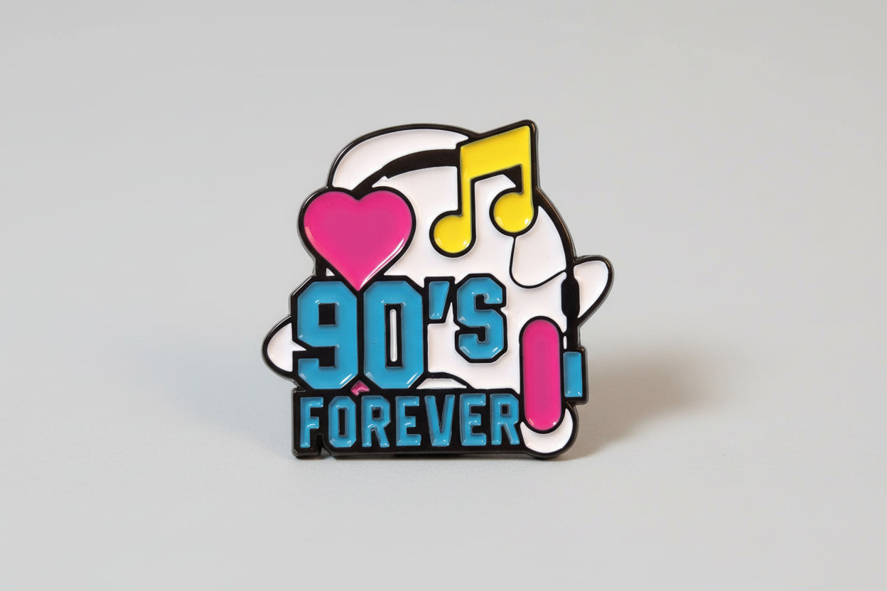Pin's "90's forever"