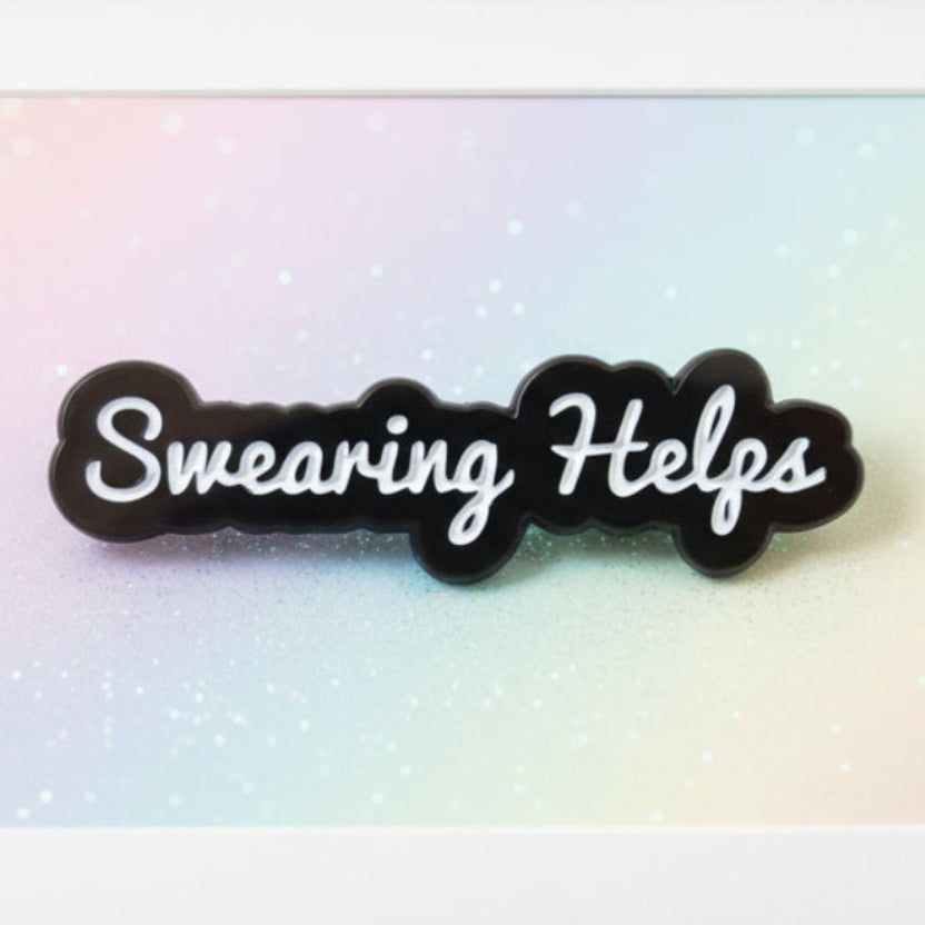 Pin's "Swearing helps"