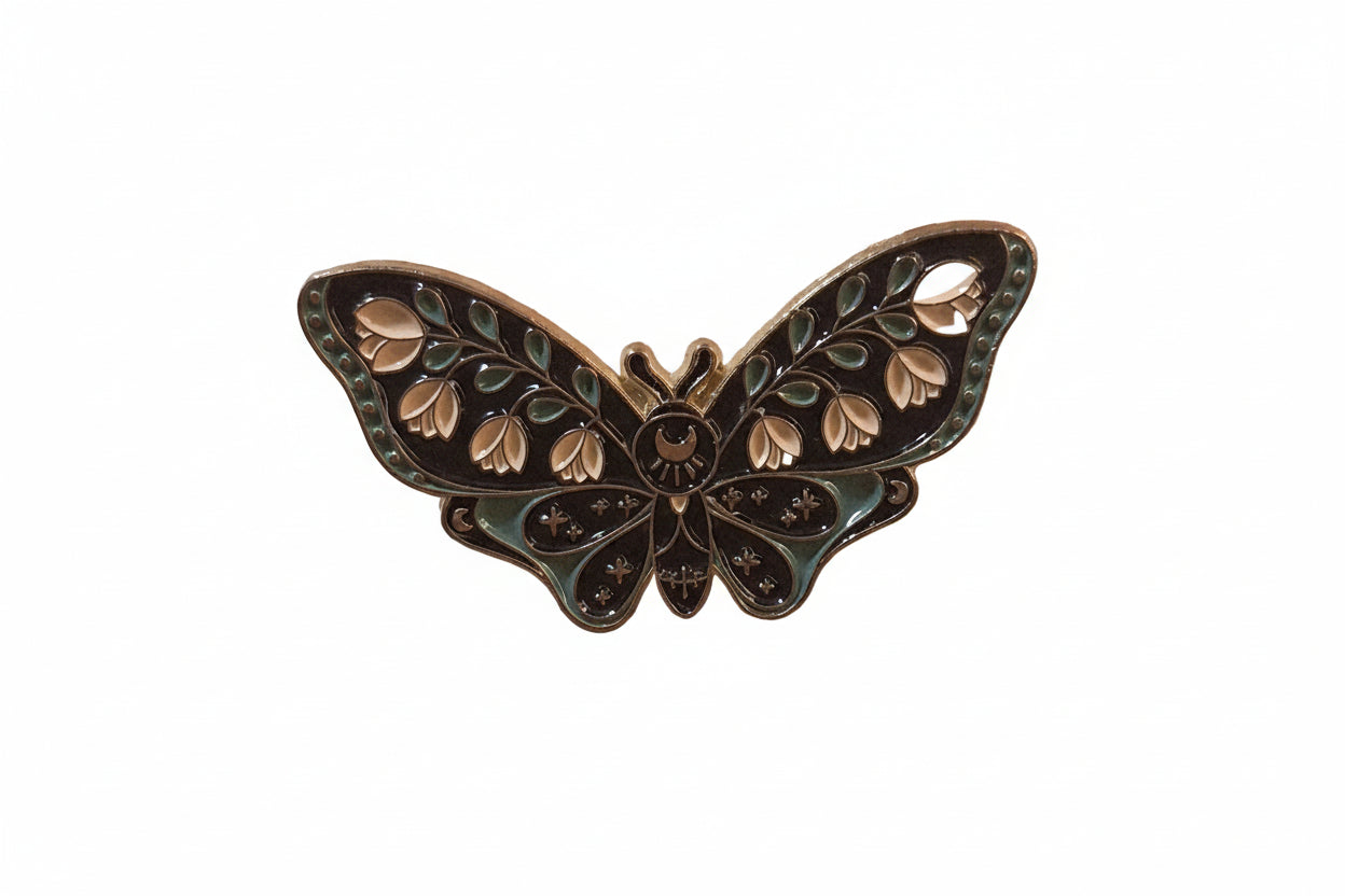 Pin's Joli Papillon doré