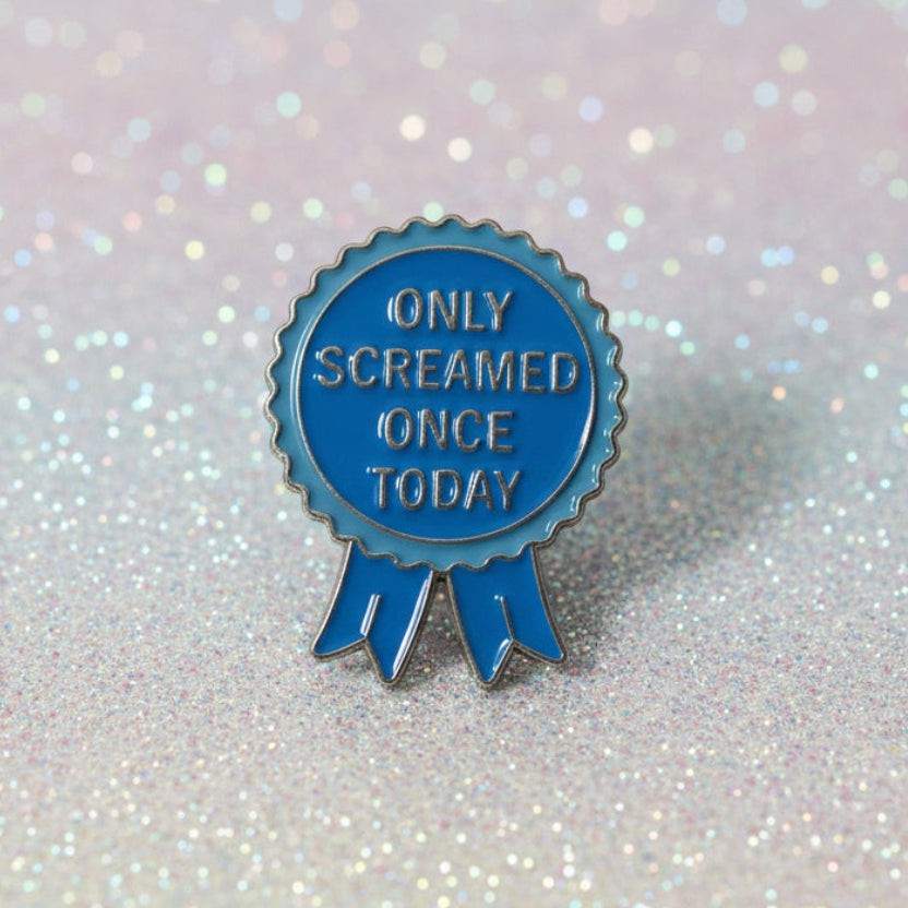 Pin's "only screamed..."🏆