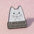 Pin's "i apologize for nothing"