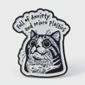 Pin's "full of anxiety..."😽