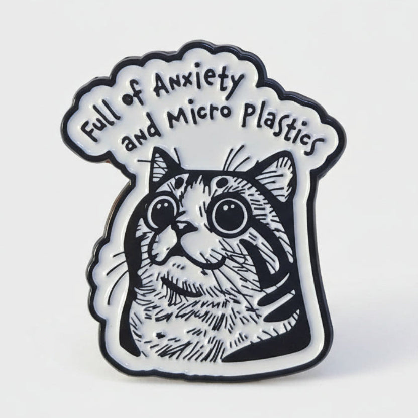 Pin's "full of anxiety..."😽