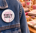 Badge Création originale PowM – "Ni dieu ni Maitre"