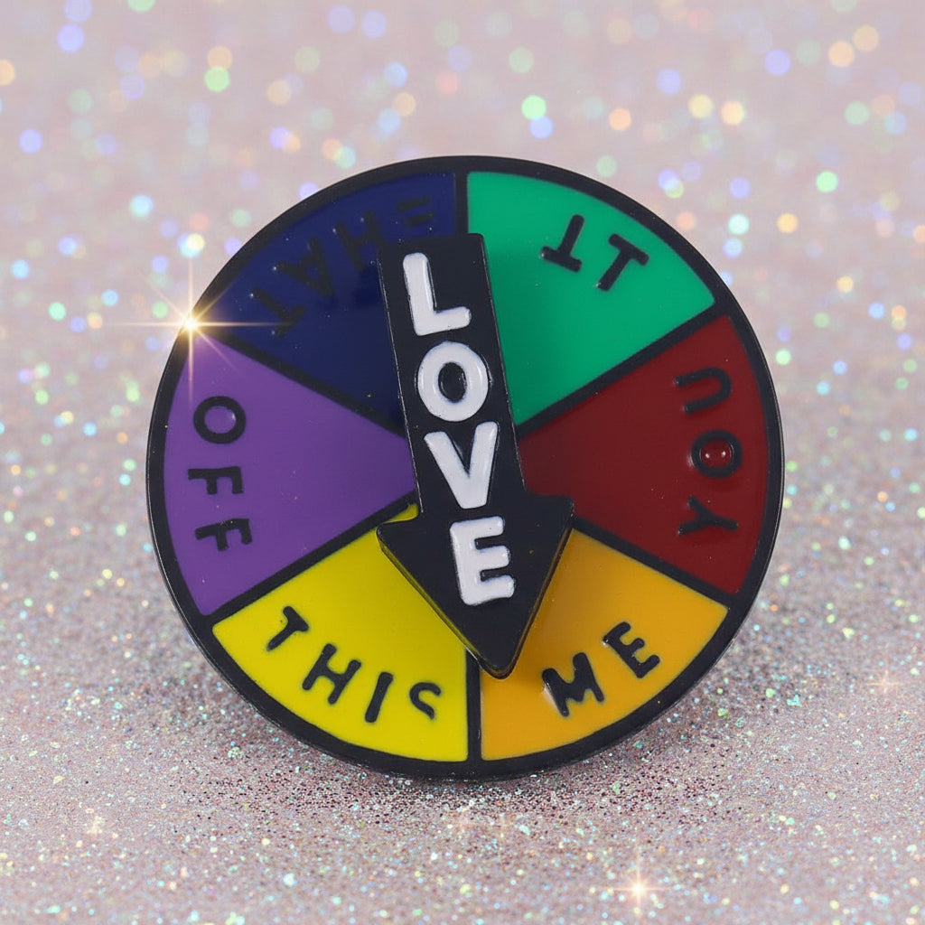Pin's -  roulette de l'amour