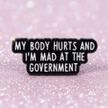 Pin's - my body hurts...