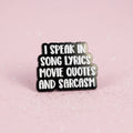Pin's - I speak song lyrics