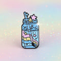 Pin's - verre peintre