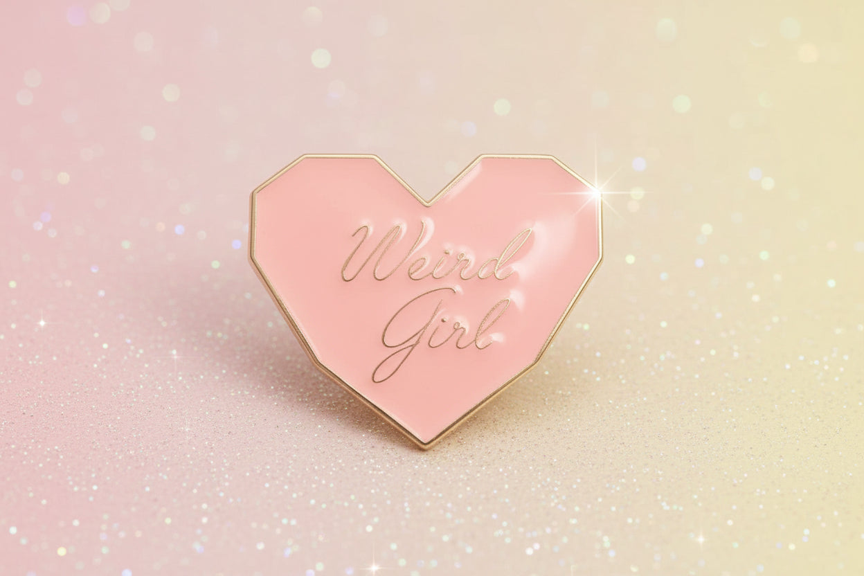Pin's - weird girl