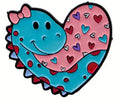 Pin's Dino mignon