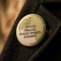 Badge rond Jeunesse Française, Immigrée & Solidarité — badge seul