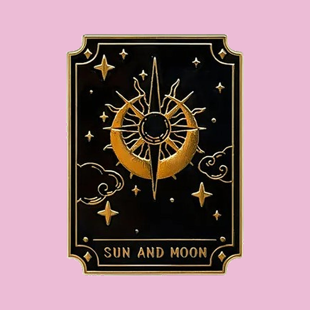 Sun and Moon Pin — fond