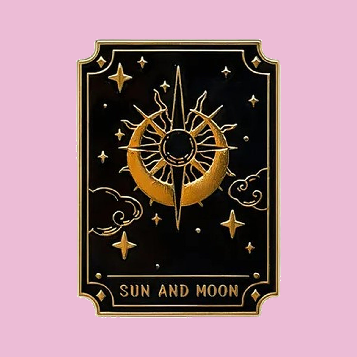 Sun and Moon Pin — fond