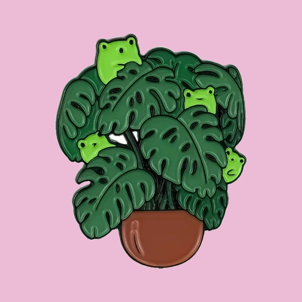 Frog Monstera — fond