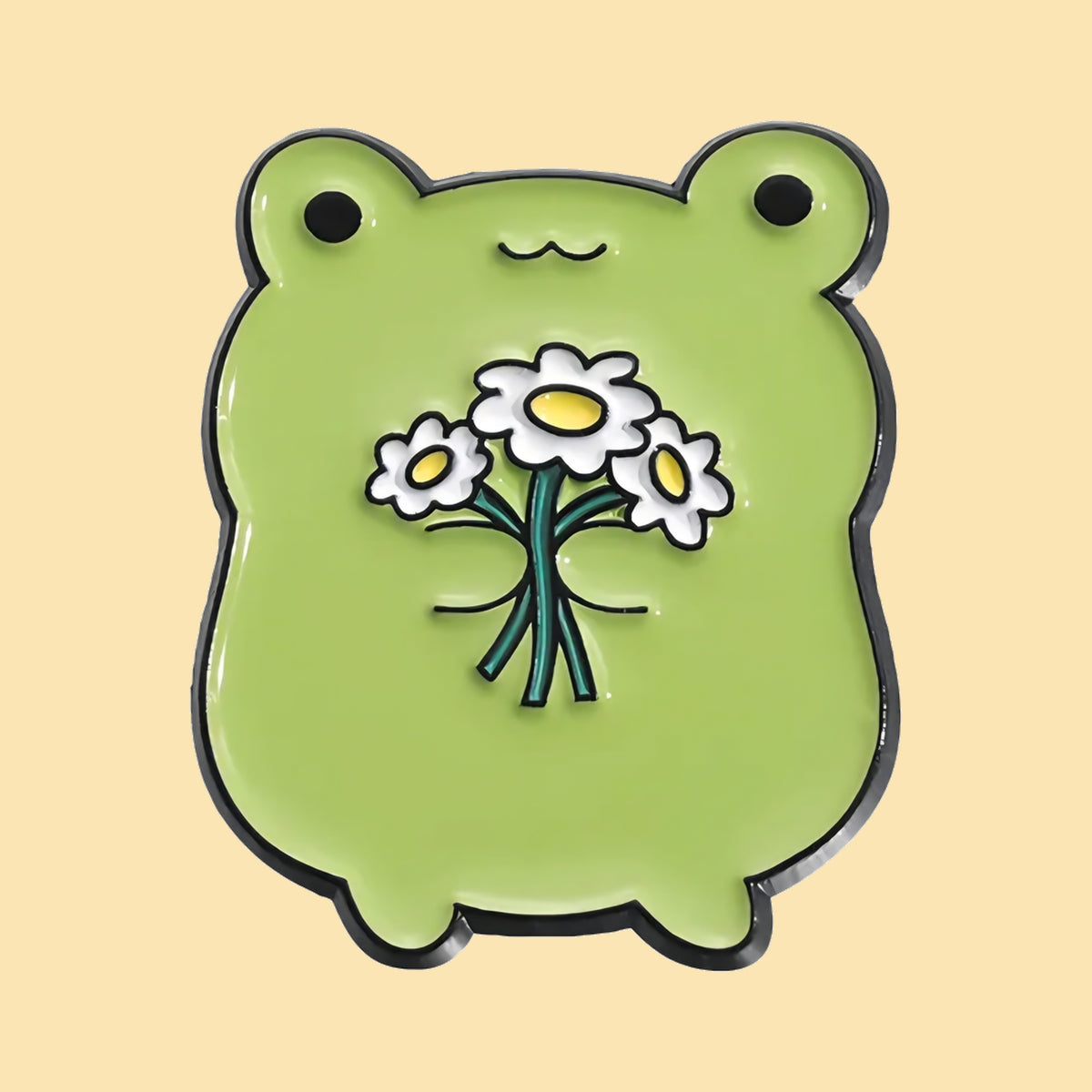Grenouille et Fleurs — fond