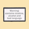Warning Pin — fond