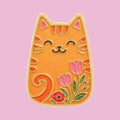 Chat Fleur — fond