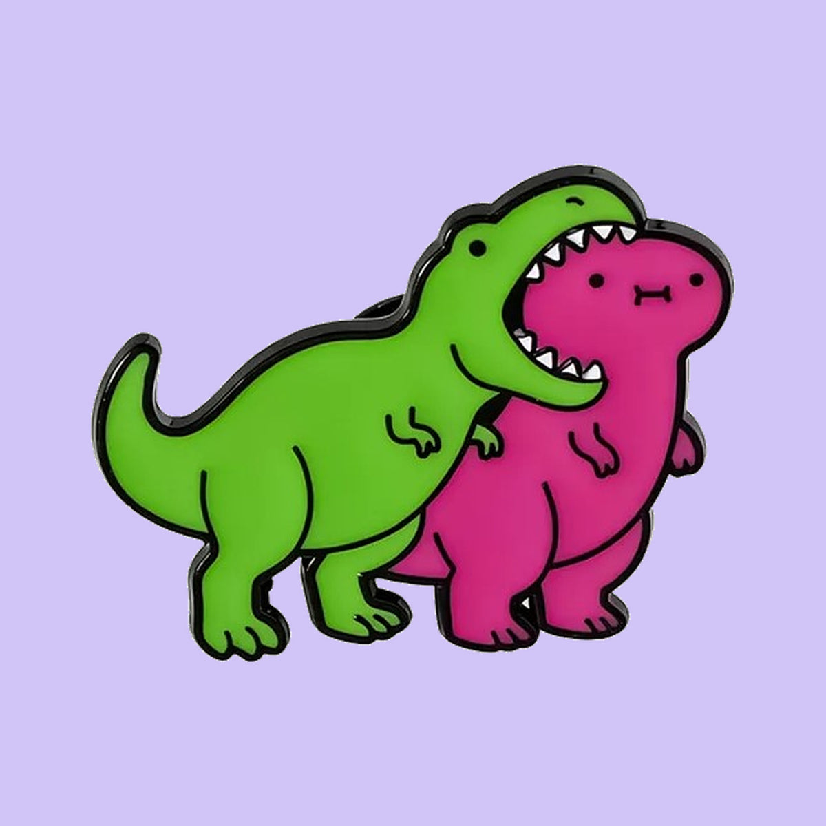 Tricératops et Tyrannosaure — fond