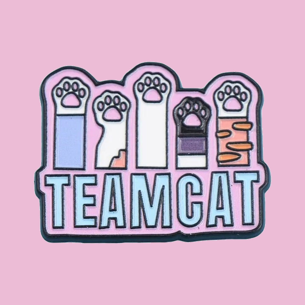 TeamCat Pin — fond