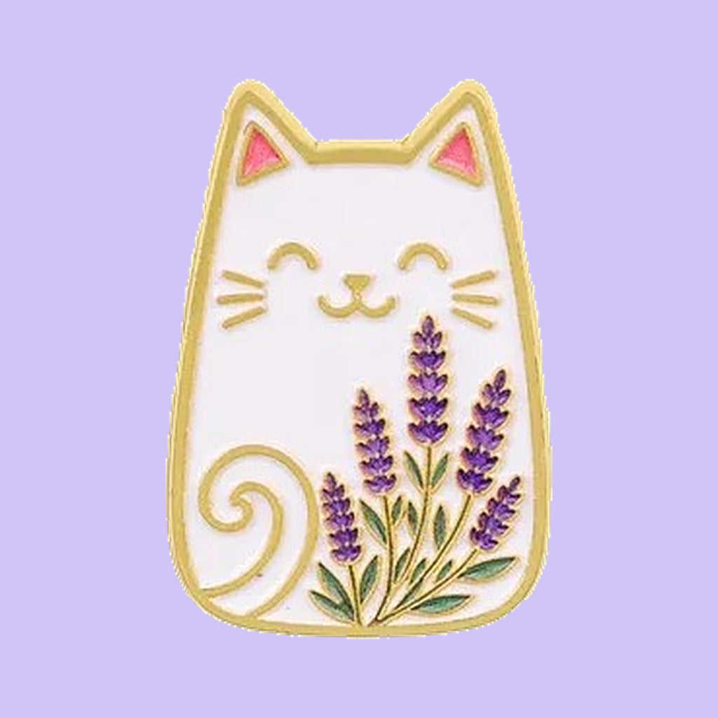 Chat Lavande — fond