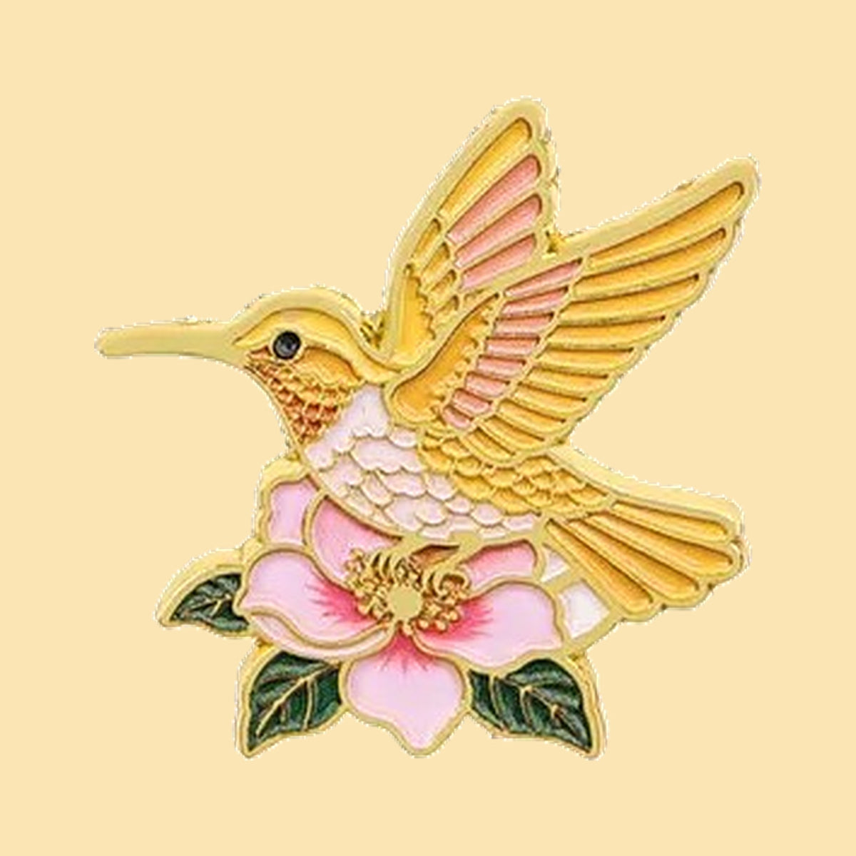 Colibri et Rose — fond