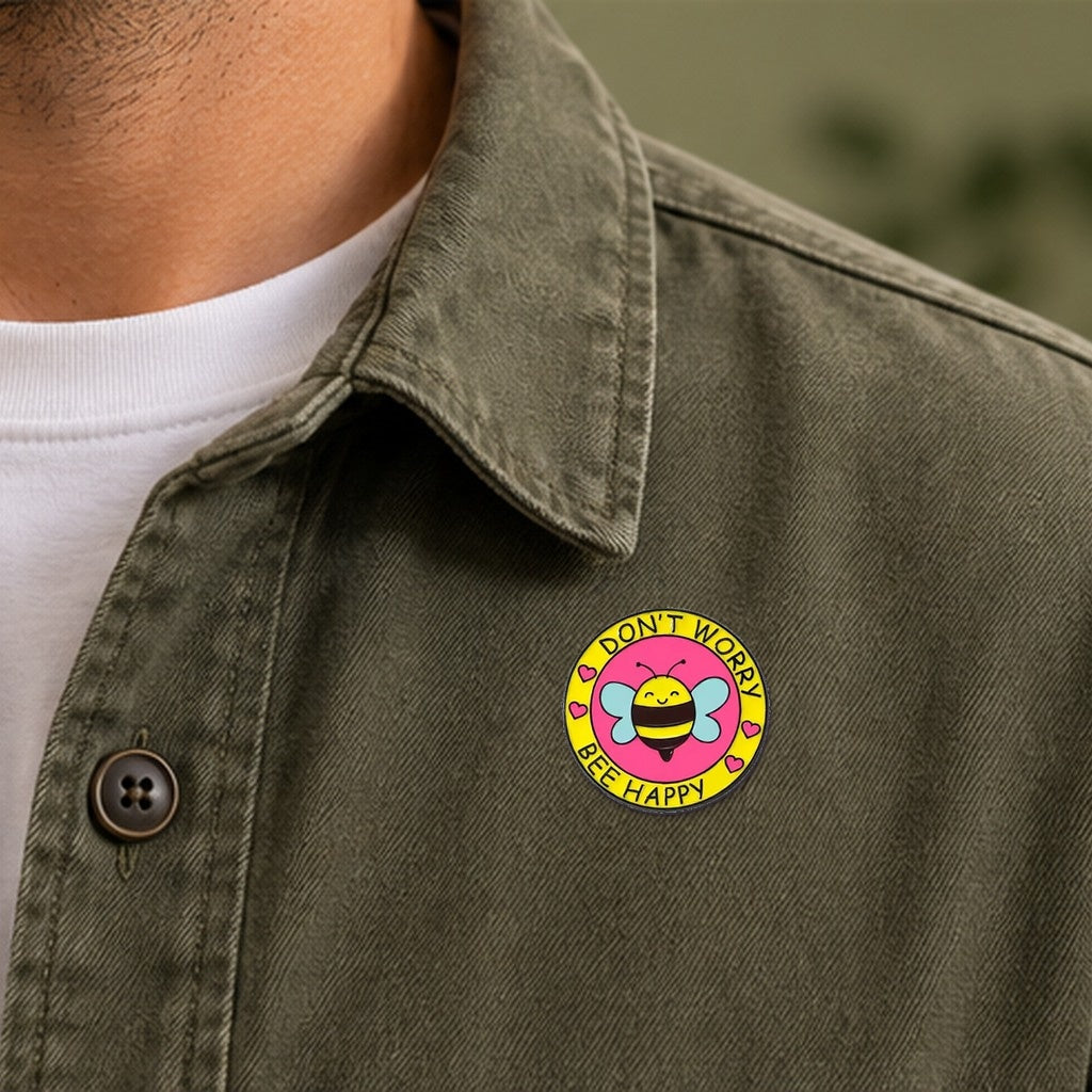 Ne vous inquiétez pas, soyez heureux — veste