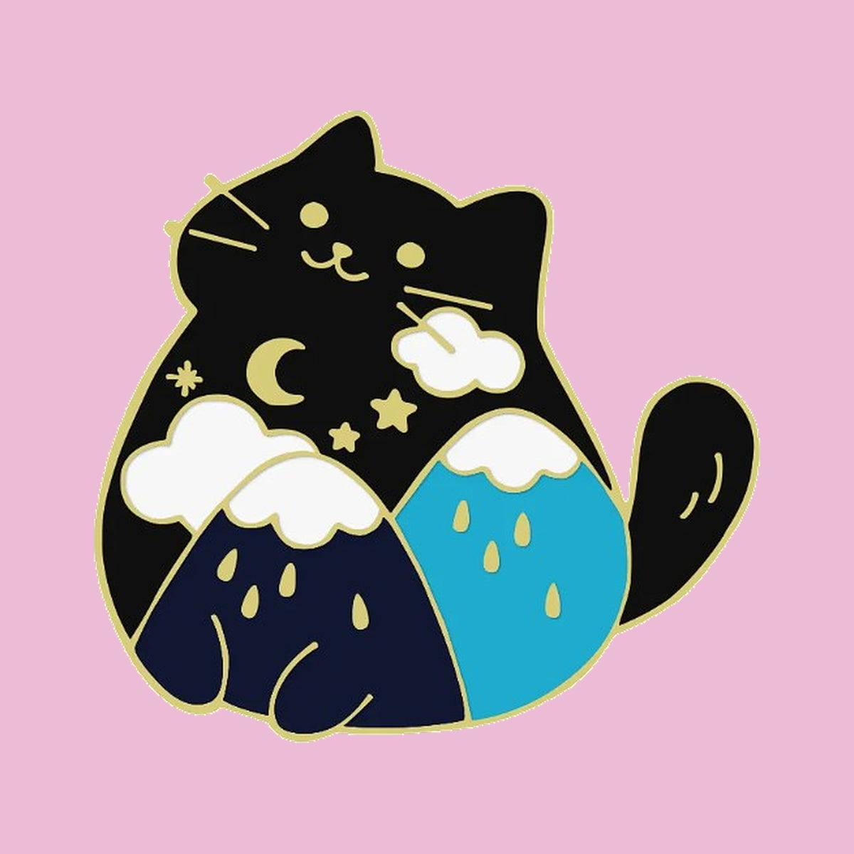 Chat Lunaire — fond