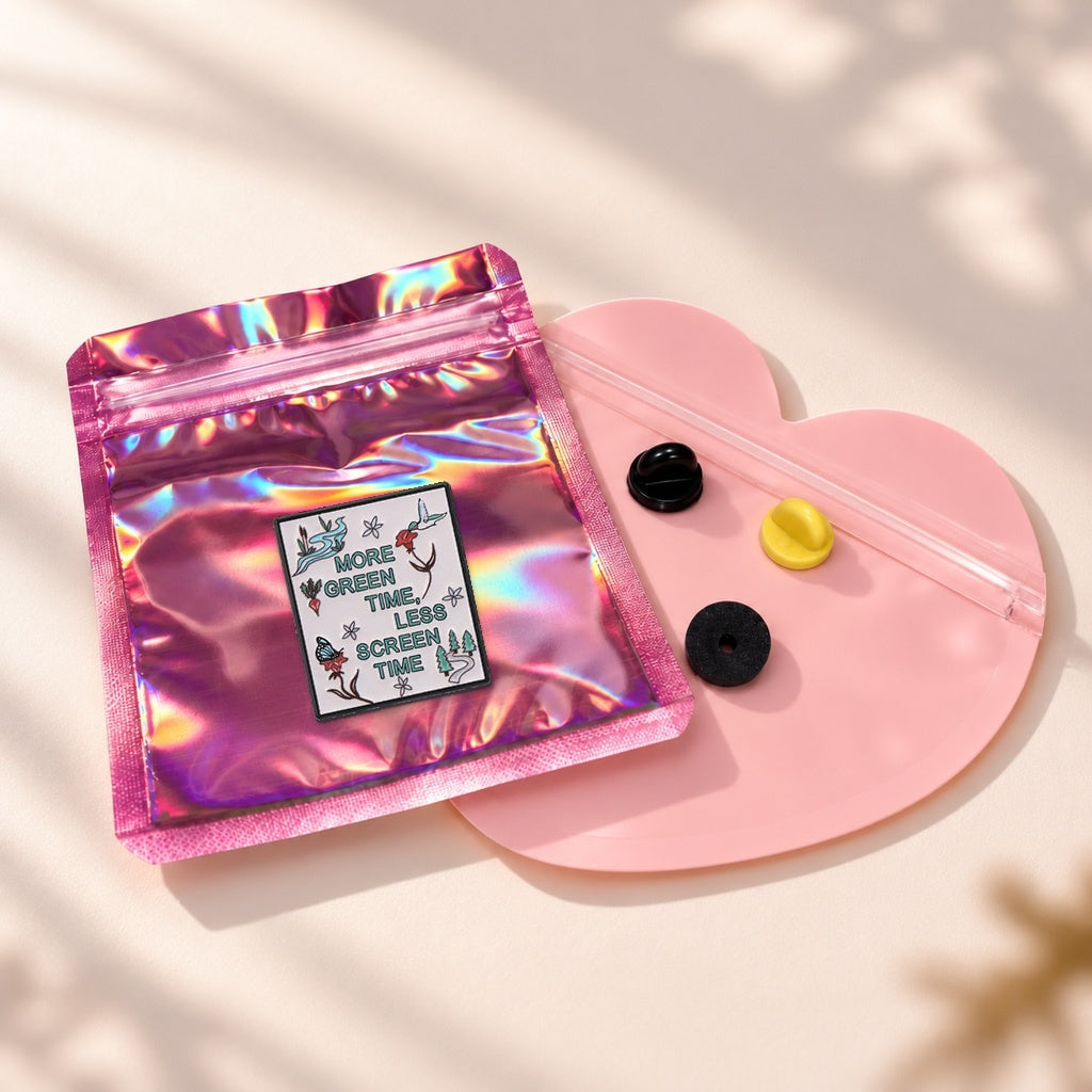 Plus de Temps Vert, Moins de Temps d'Écran — pochette
