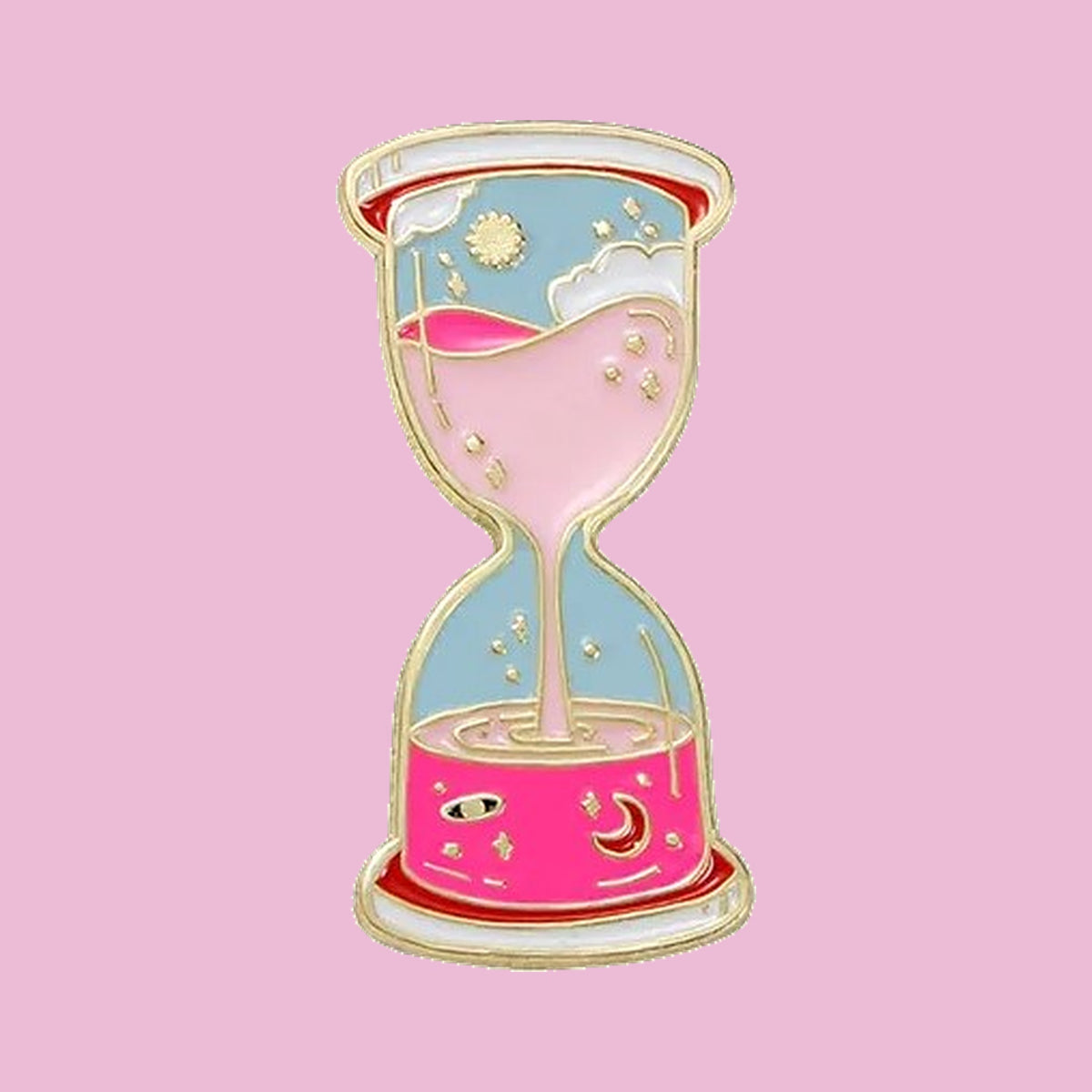 Pin's de temps — fond