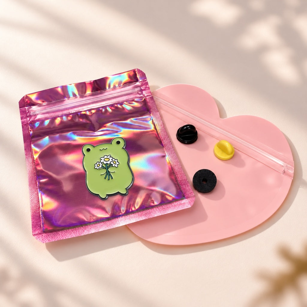 Frog with Daisies — pochette
