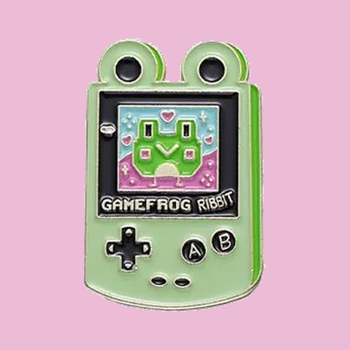 GameFrog Ribbit Pin — fond