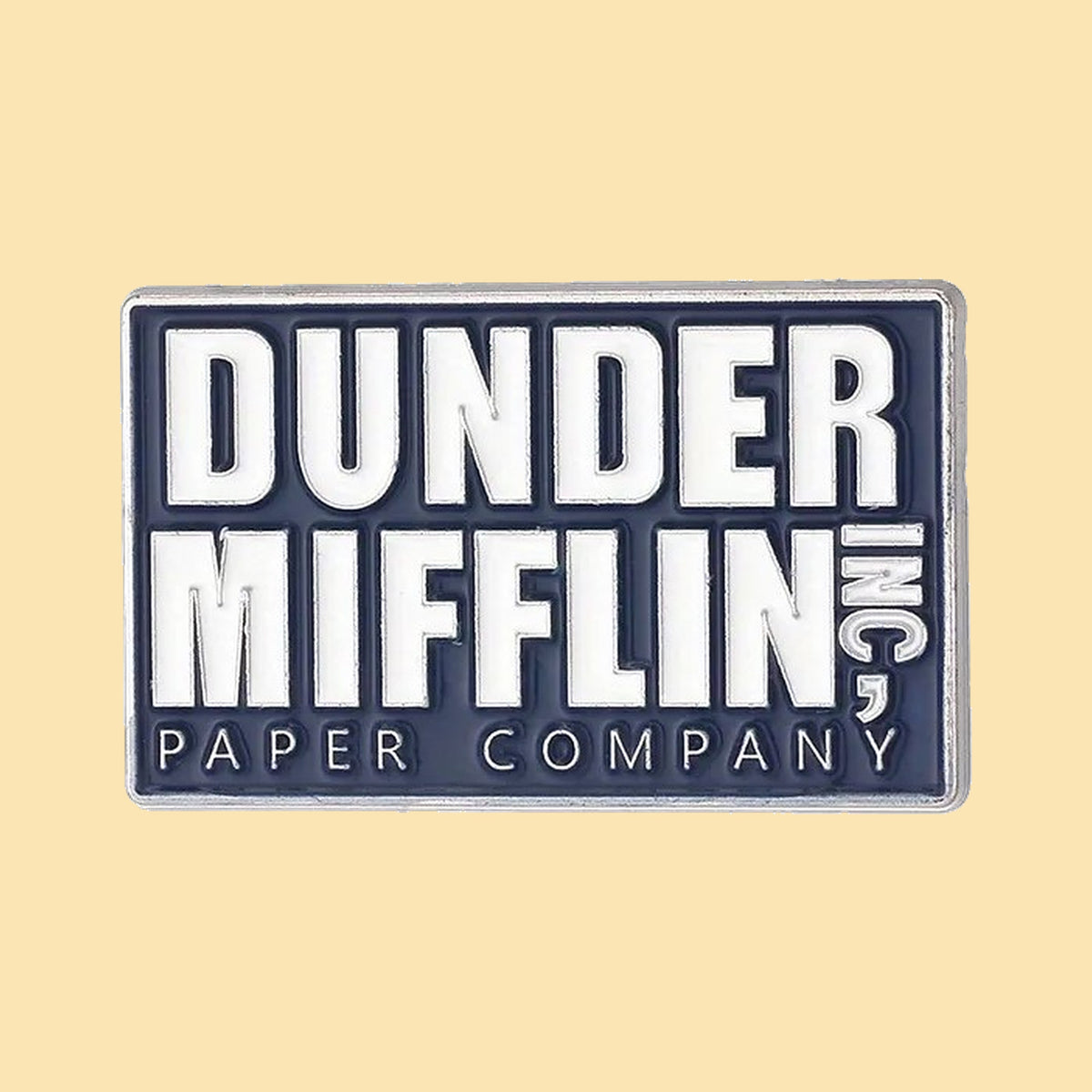 Dunder Mifflin Pin — fond
