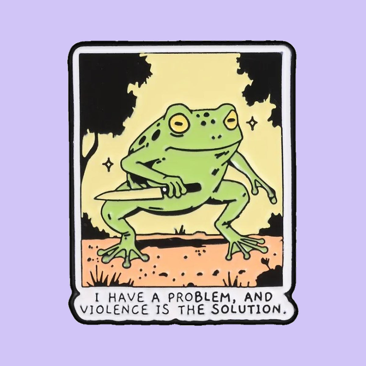 Frog Pin — fond