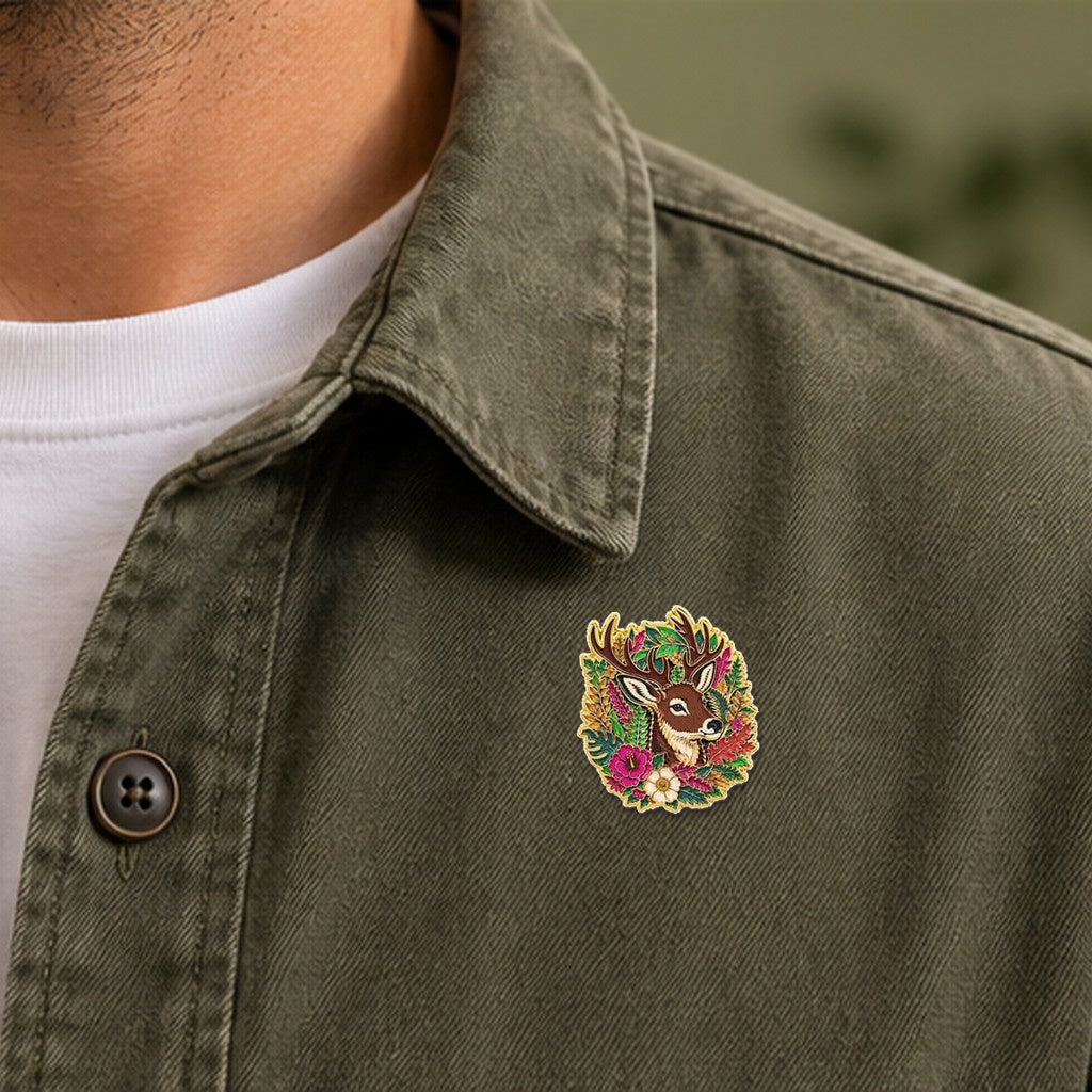 Cerf Floraison — veste