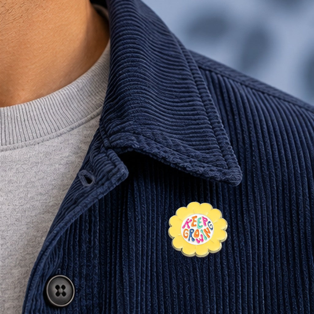 Keep Growing Pin — veste