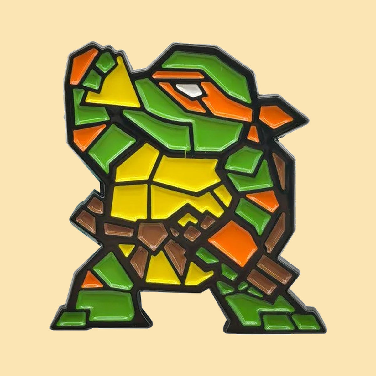 Tortue Pixelisée — fond