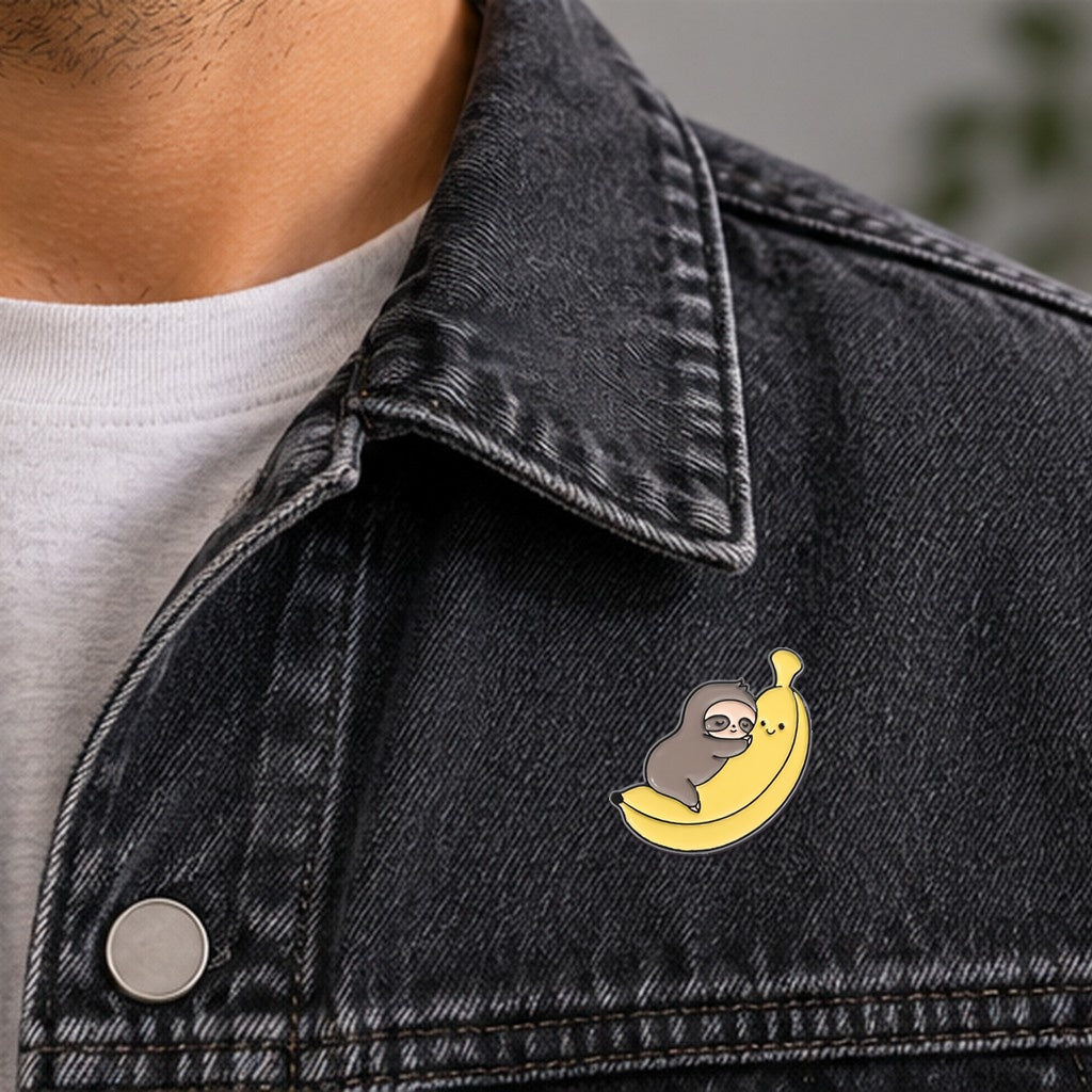 Sloth & Banana Pin — veste