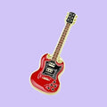 Guitar Pin — fond