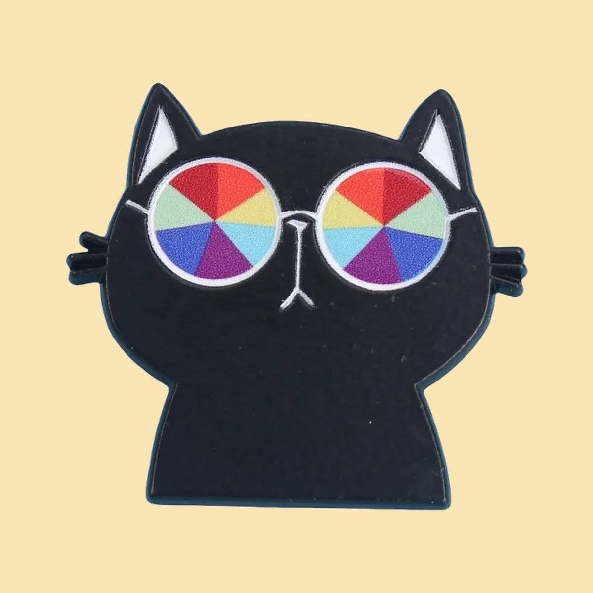 Chat Lunettes — fond