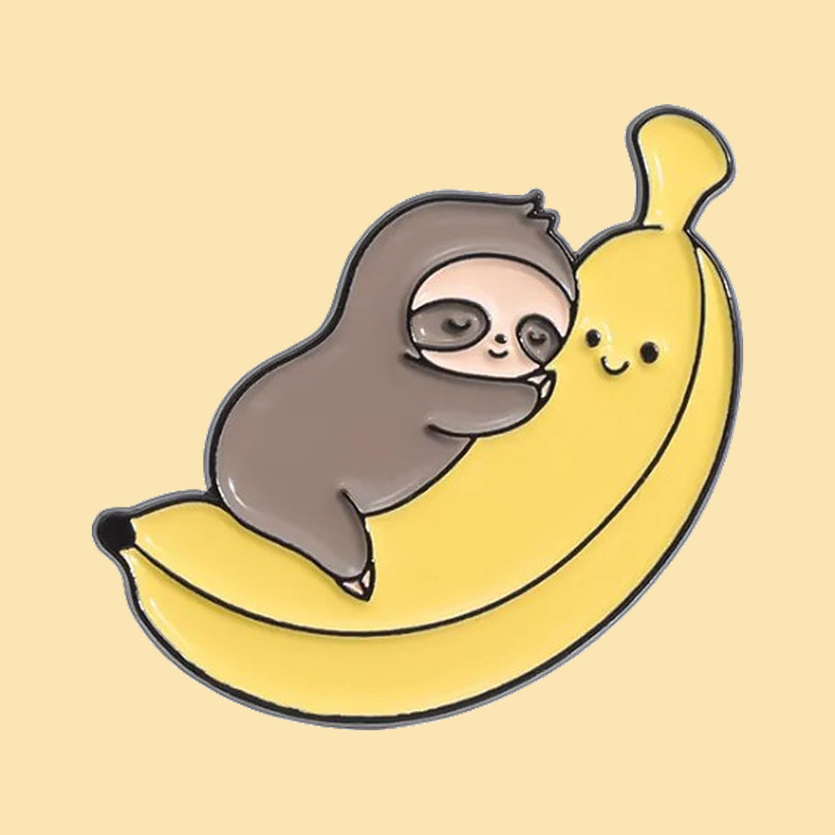 Sloth & Banana Pin — fond