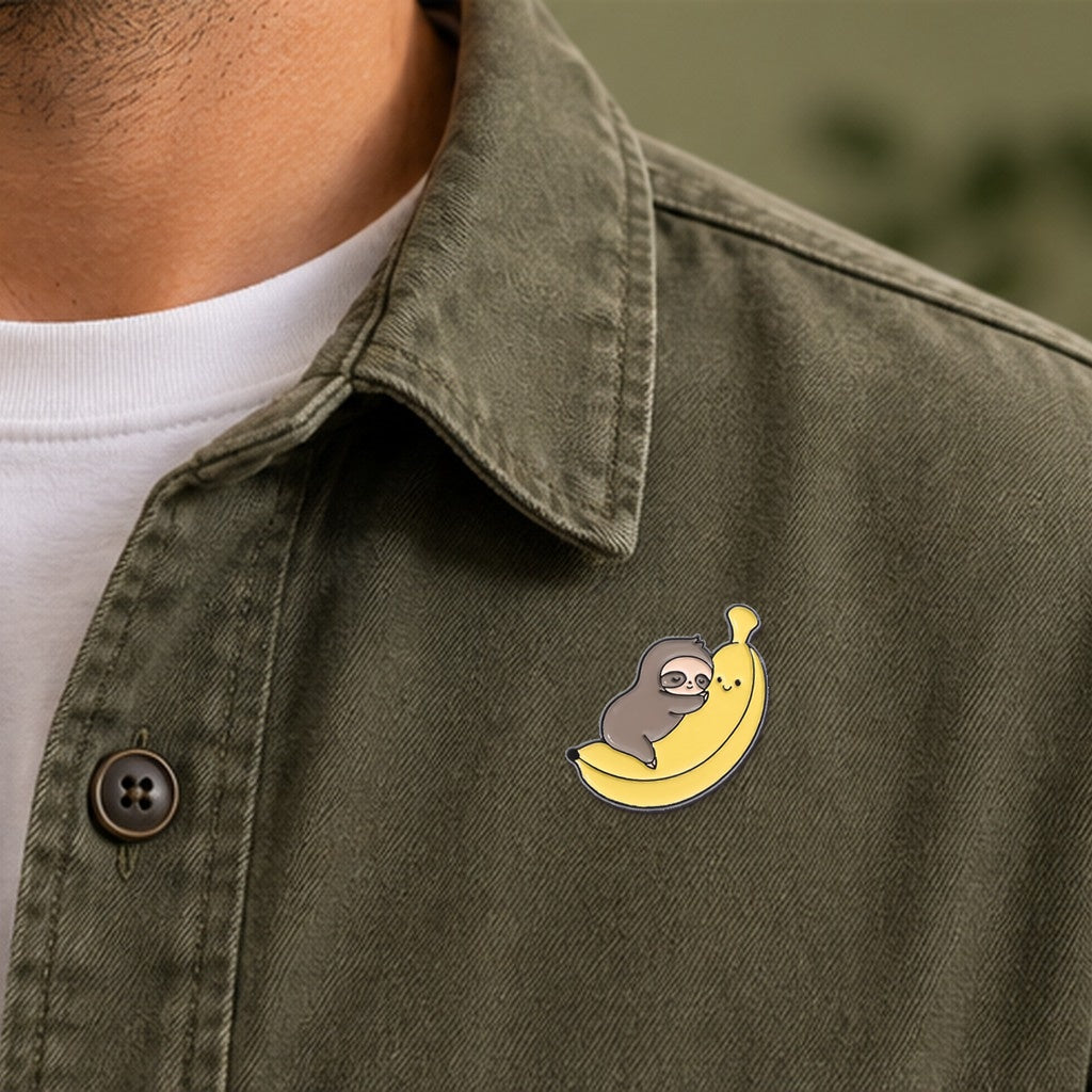 Sloth & Banana Pin — veste