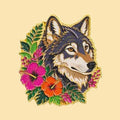 Loup Hibiscus — fond