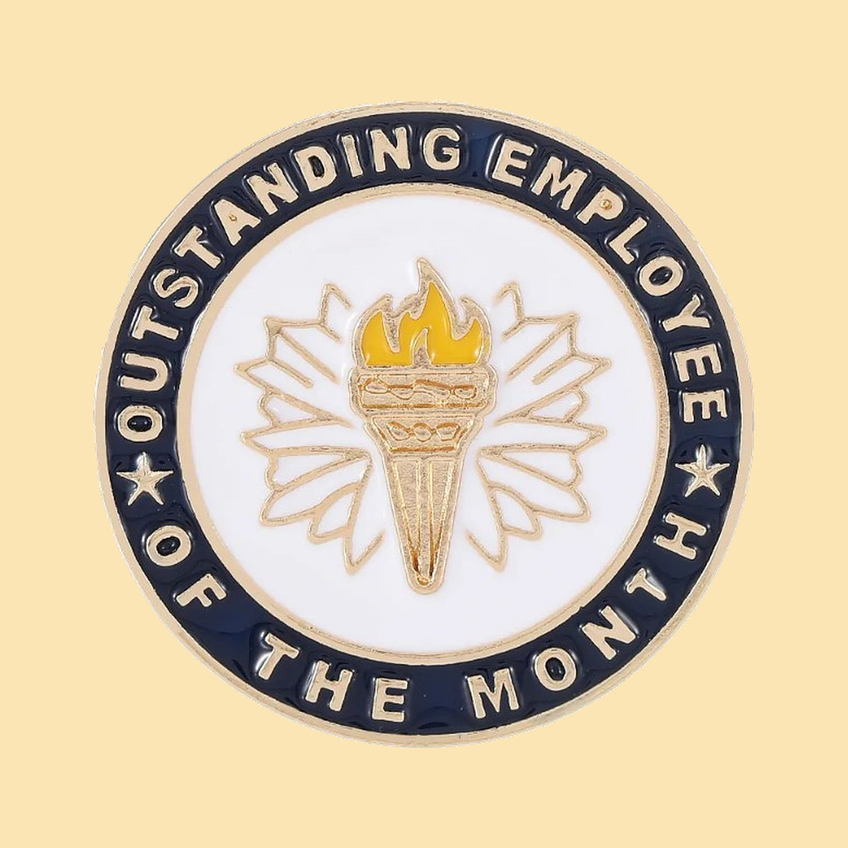 Pin 'Outstanding Employee of the Month' — fond