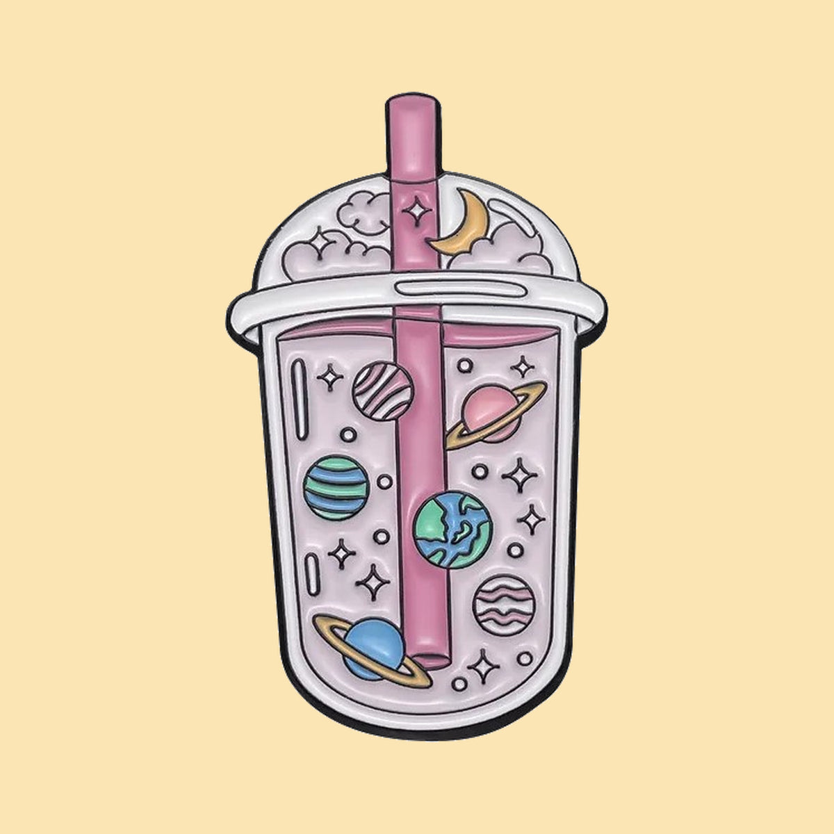 Bubble Tea Galaxy — fond